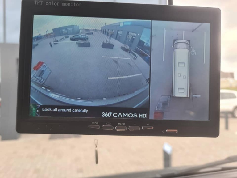 Camos 360° vaizdo kamerų montavimas ir kalibravimas