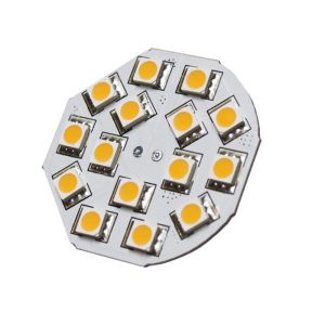 LED G4 lemputė, 3 W, 200 liumenų, 15x šiltai balta SMD