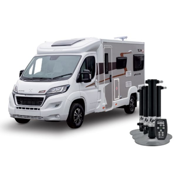 „E&P Hydraulics LevelM“ kemperių išlygimo sistema