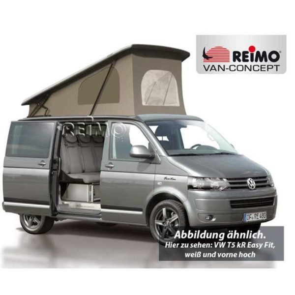 VW T5/T6 pakeliamas stogas LWB Easy-Fit su apsauginiu užraktu