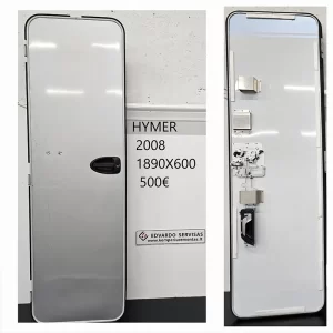 Naudotos kemperio Hymer 2008 m. šonines durys 1890x600 mm