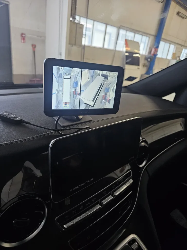 CAMOS 360° kamerų sistemų montavimas