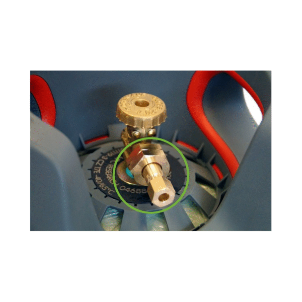 DREHMEISTER žalvarinis LPG adapteris W21.8 x 1/14 LH → 8 mm RVS – skirtas kemperiams - Pilt 4
