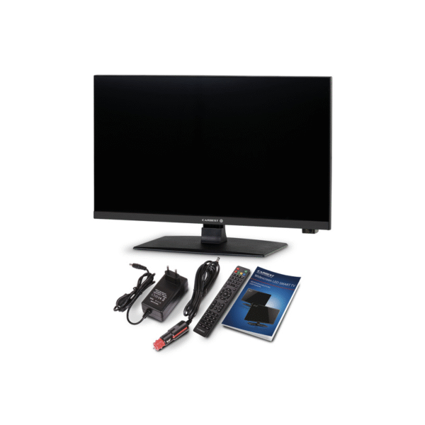 Išmanusis 24″ LED televizorius (2-os kartos), 12 V, berėmis, juodos arba sidabrinės spalvos – skirtas kemperiams - Attēls 5