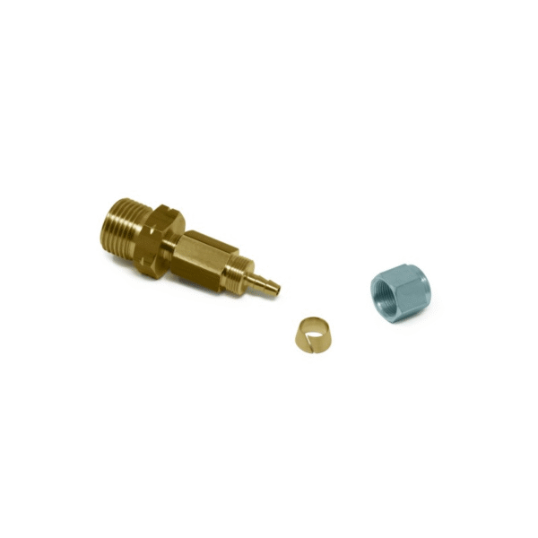 Adapteris W21.8 x 1/14 LH / 8 mm lanksčiam vamzdžiui, skirtas naudoti kemperyje - Vaizdas 2