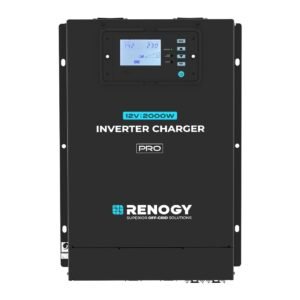 „Renogy Pro“ 2000 W 12 V inverteris su įkrovikliu